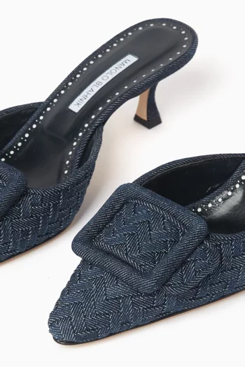 Maysale 50 Mules in Denim
