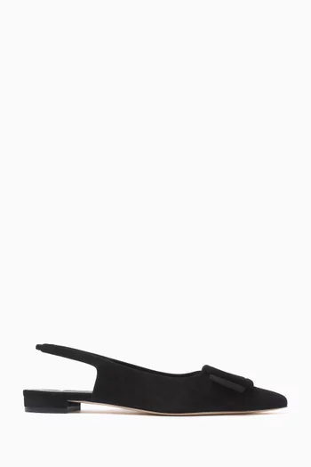 Maylura Flat Pumps in Suede