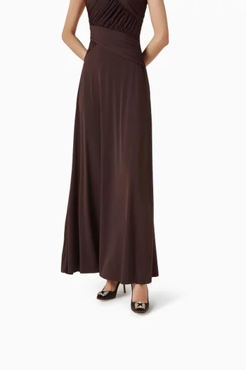 حذاء كلاسيك هانجيسي بحلية معدنية وكعب 90 مم ستان