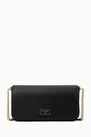 Serena Chain Wallet in Leather