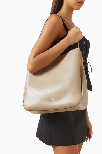 Grace Hobo Bag in Leather
