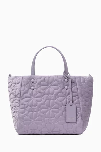 Small Tilly Tote in Quilted Fabric