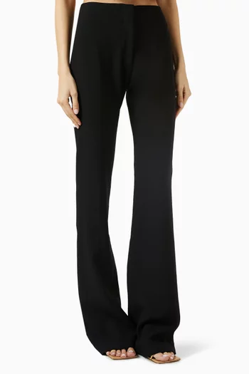 Kade Flared Pants in Wool-blend