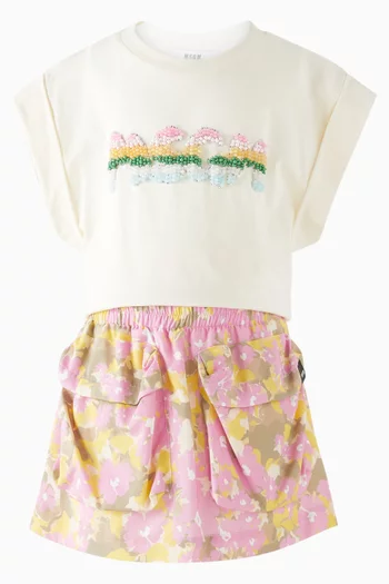 Mini Skirt in Lyocell