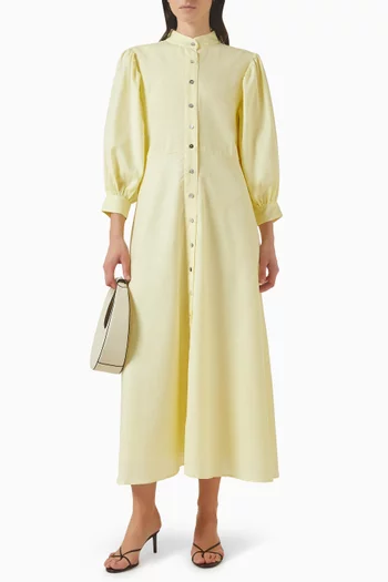 فستان كليراتيس متوسط الطول