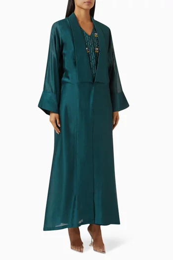 Dazle Embellished Abaya Set