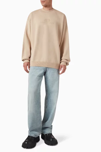 BB Logo Sweater in Wool-knit