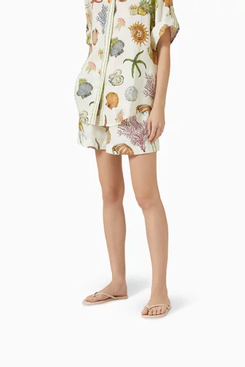 صندل فليب فلوب سوليدز مفتوح جلد