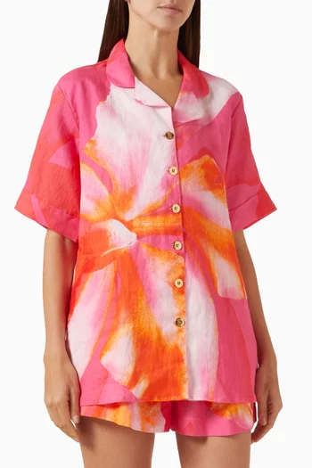 Troppo Bowling Shirt in Cotton