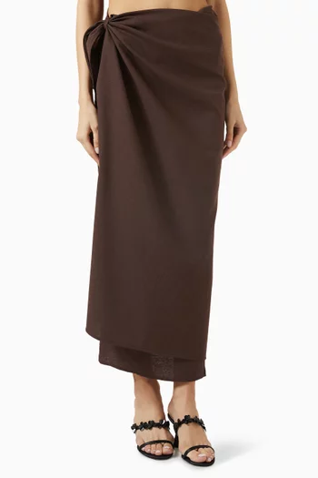 Esmeralda Skirt in Cotton-blend