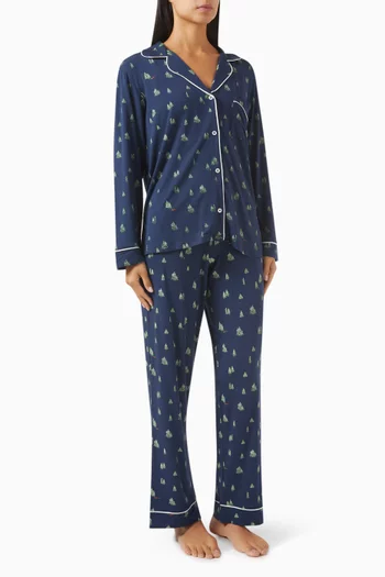 Gisele Printed Pyjama Set in TENCEL™