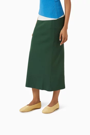 Alba Ballet Flats in Raffia