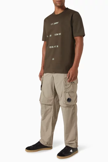 Cargo Pants in Flatt Nylon