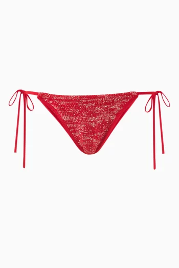 Mia Sequinned Bikini Briefs