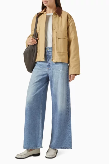 Nonie 2-in-1 Jacket in Cotton Twill