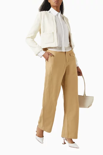 Renata Pants in Cotton Twill