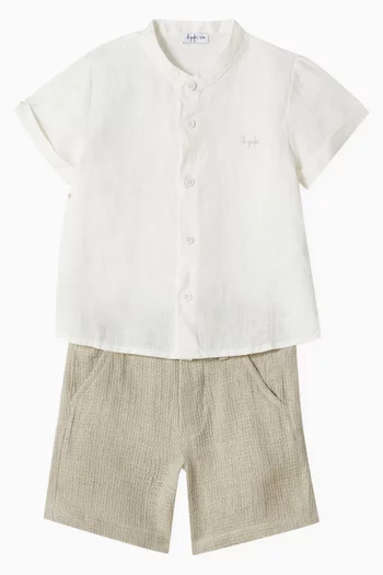 Two-piece Set in Linen