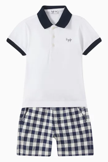 Baby Polo Shirt in Cotton