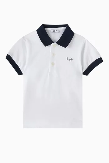 Baby Polo Shirt in Cotton
