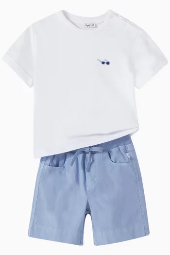 Drawstring Bermuda Shorts