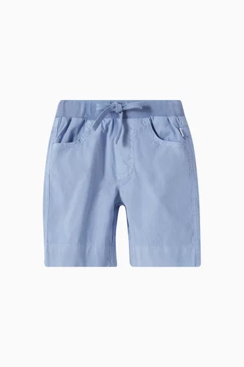 Drawstring Bermuda Shorts
