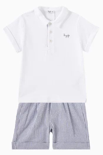 Baby Two-piece Set in Cotton