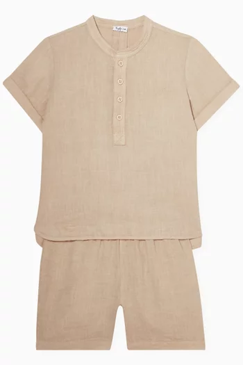 Two-piece Set in Linen