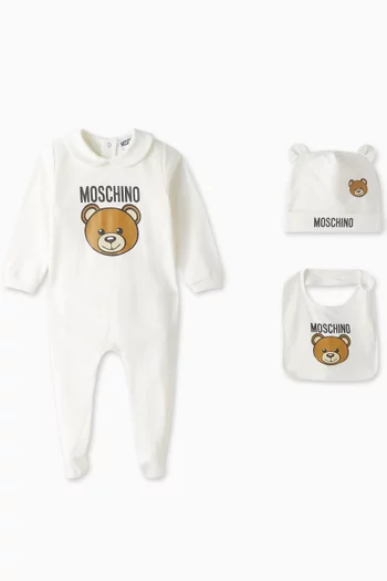 3-piece Sleepsuit Gift Set in Cotton