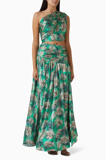 Jafari Havana One-shoulder Dress