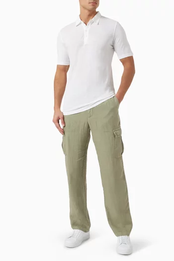 Cargo Pants in Linen