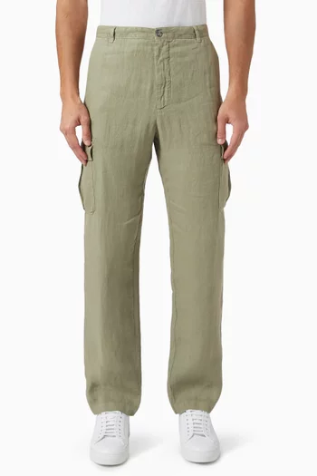 Cargo Pants in Linen