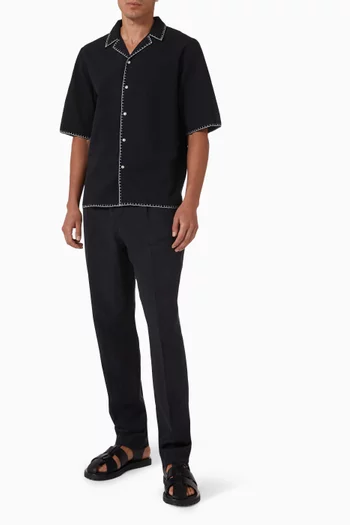 قميص إيرين سيرساكر قطن