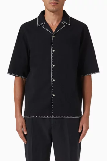 قميص إيرين سيرساكر قطن