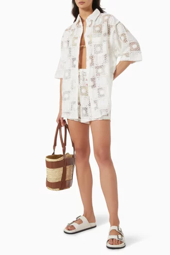 The Vacay Shorts in Lace