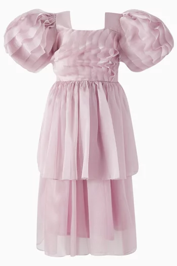 Ruffle Midi Dress