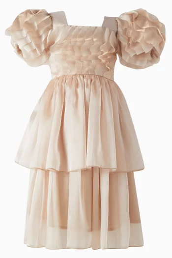 Ruffle Midi Dress