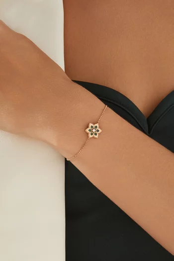 Stella D'Oro Diamond Bracelet in 18kt Rose Gold