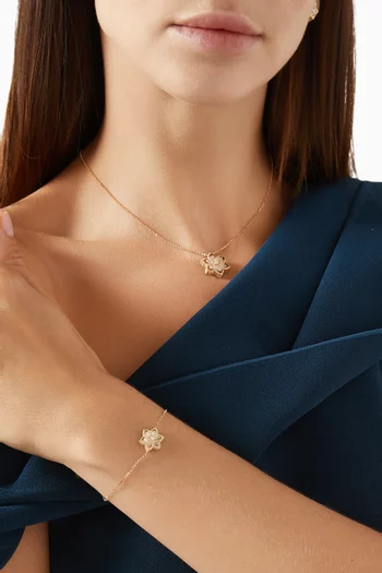Stella D'oro Bracelet in 18kt Rose Gold