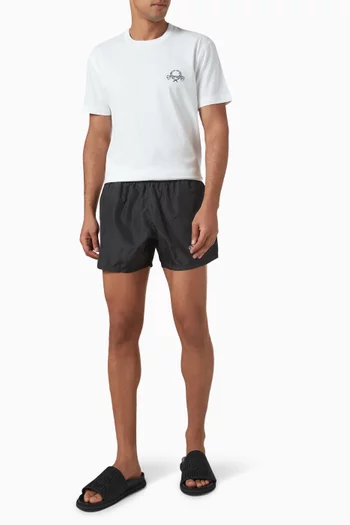 Laurel Crown Emblem T-shirt in Cotton