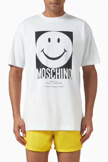 Iconic Archive Smile T-shirt in Cotton