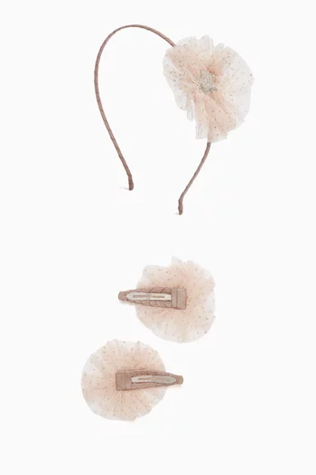Ballerina Hair Band & Clips