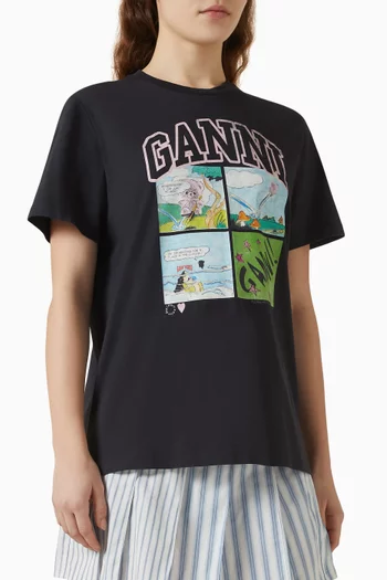 BD Teddy Relaxed T-shirt in Organic Cotton