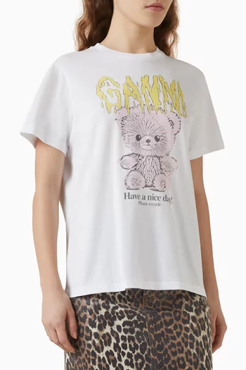 Teddy Relaxed T-shirt in Organic Cotton