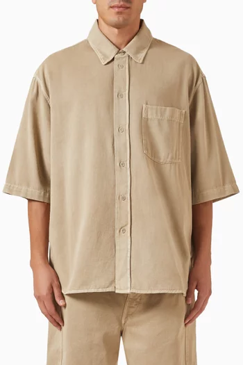 Short Sleeve Shirt in Denim