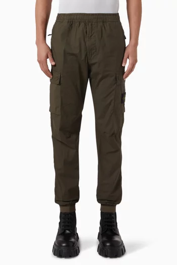 Cargo Pants in Stretch-cotton