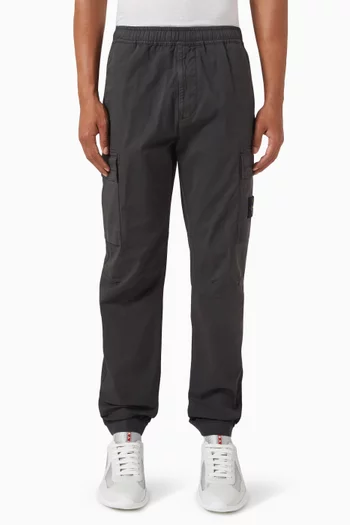 Cargo Pants in Supima® Stretch Cotton Twill