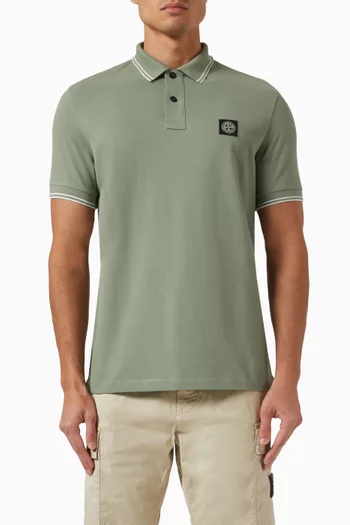 Polo Shirt in Cotton Piqué