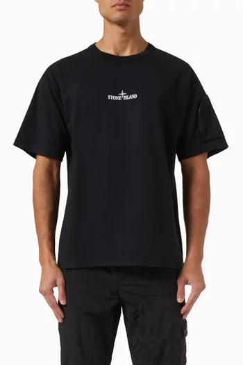 Logo-print T-shirt in Cotton-jersey