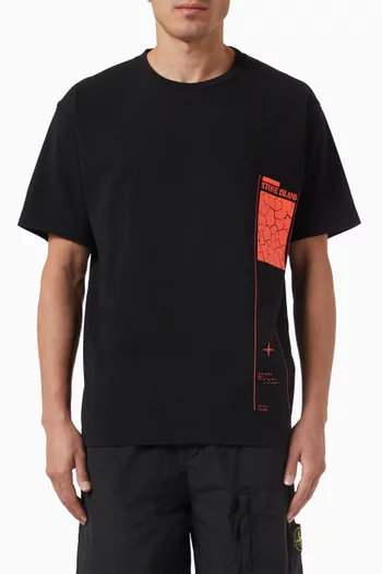 Logo Detail Patch Pocket T-shirt in Cotton