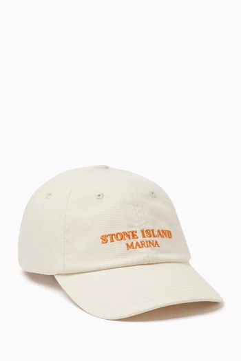 Logo Cap in Cotton Rep